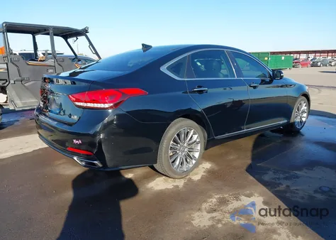 2015 Hyundai Genesis 3.8 из США, поврежденный, VIN KMHGN4JE9FU017636